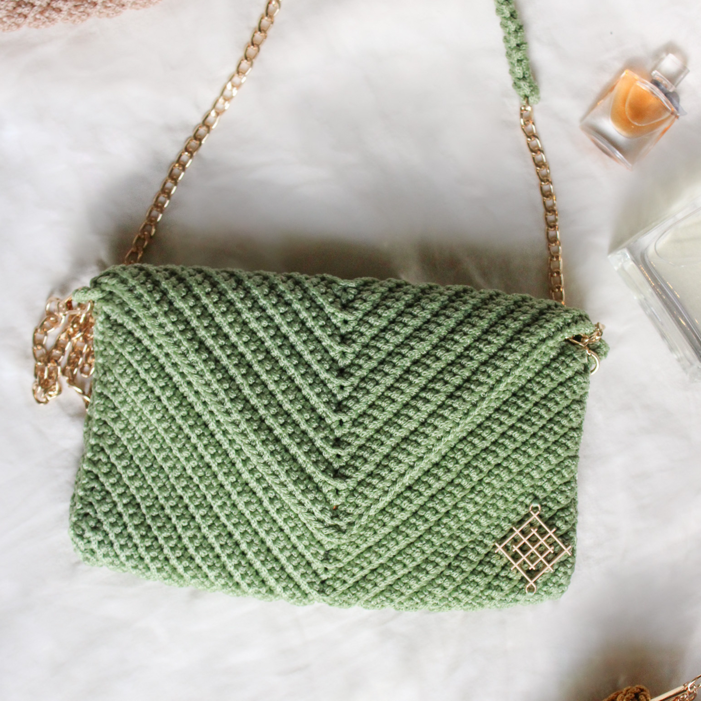 Crochet Envelope Clutch