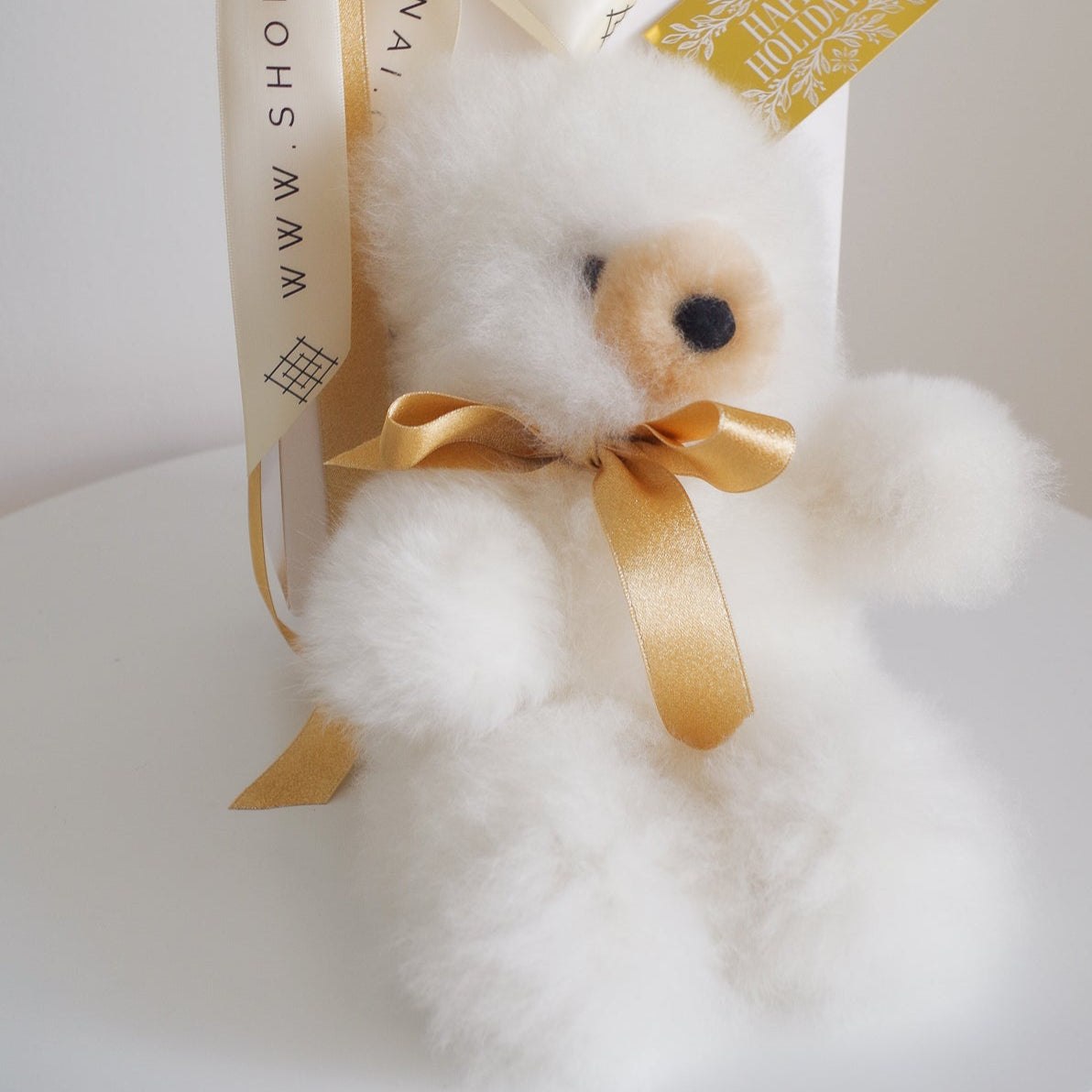 Fluffy Alpaca Teddy Bear / 12