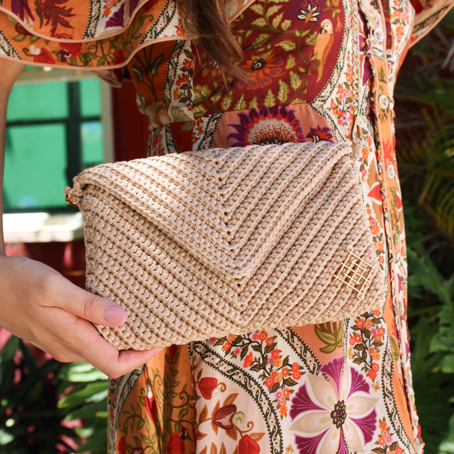 Crochet Envelope Clutch