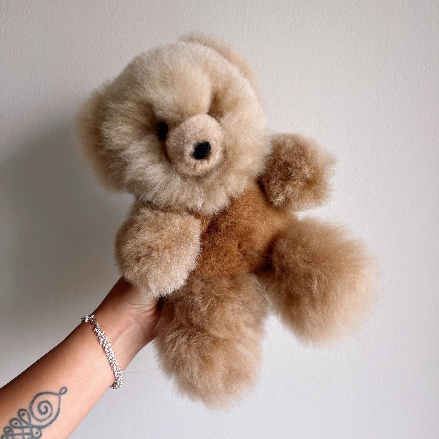 Fluffy Alpaca Teddy Bear / 12