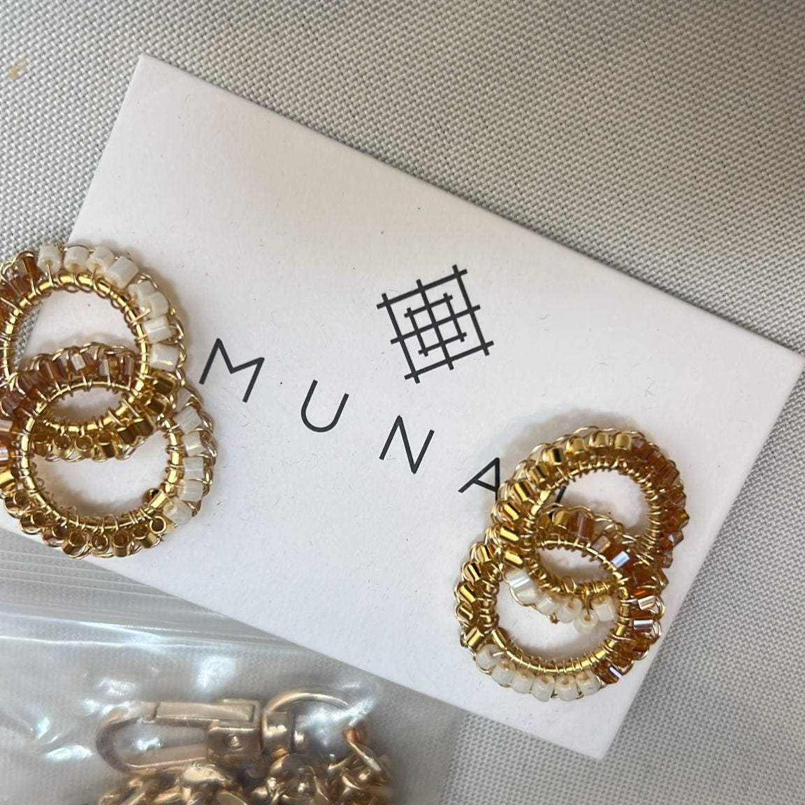 Circle Nova Crochet Earrings