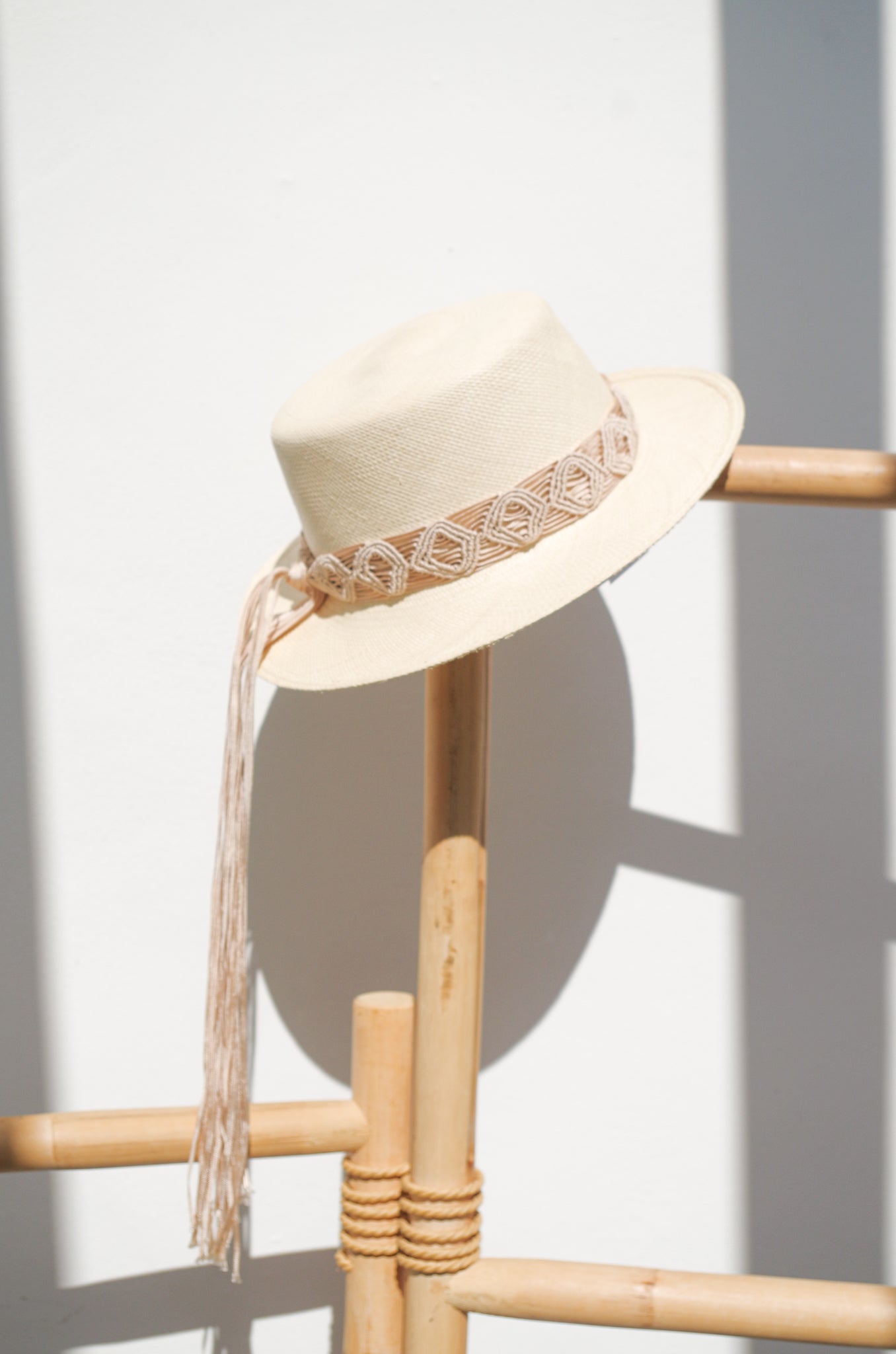 Flat Crown Panama Hat
