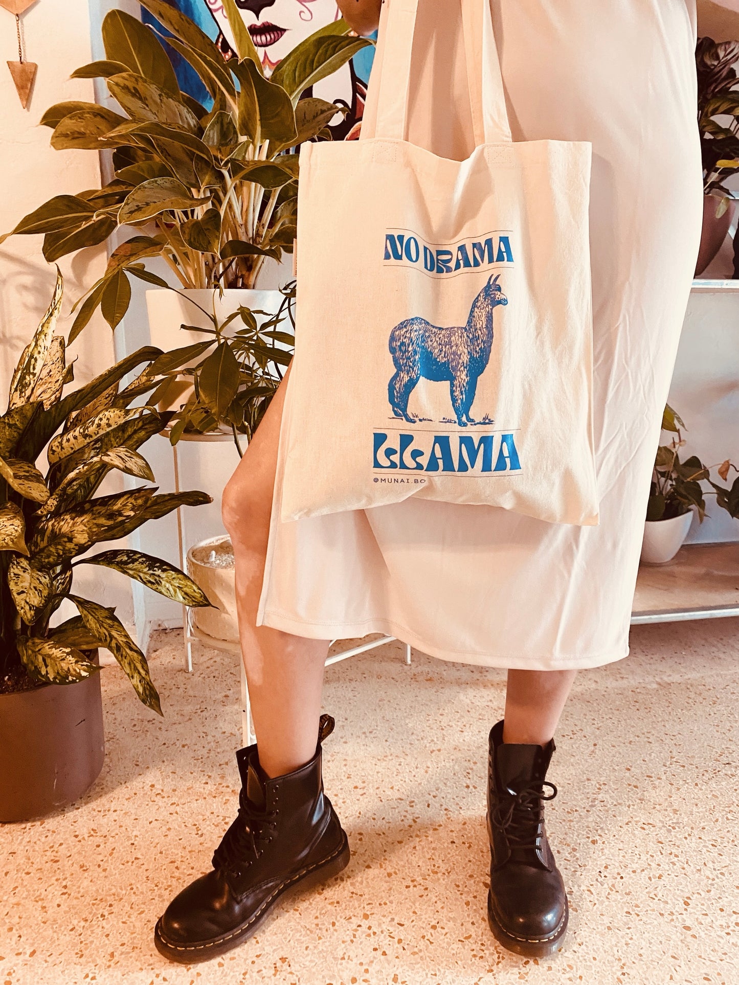Llama Tote Bag
