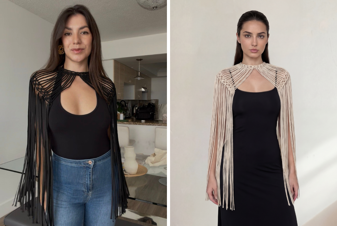 One macrame piece, one million unique outfits