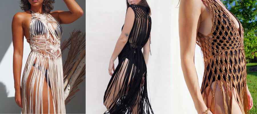 Halloween Looks with Macramé