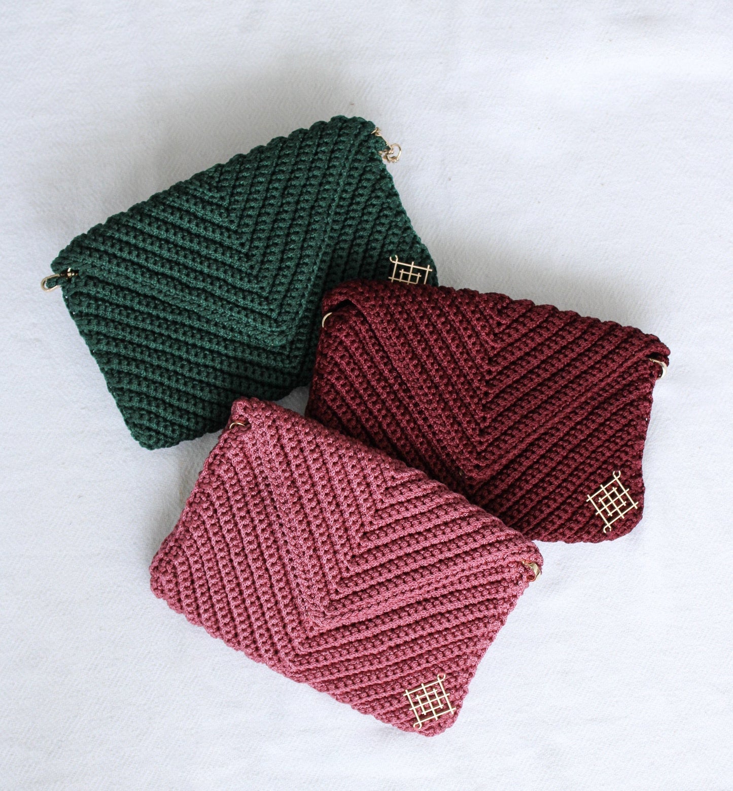 Four Colors, Endless Looks: Styling Our Crochet Envelope Bags