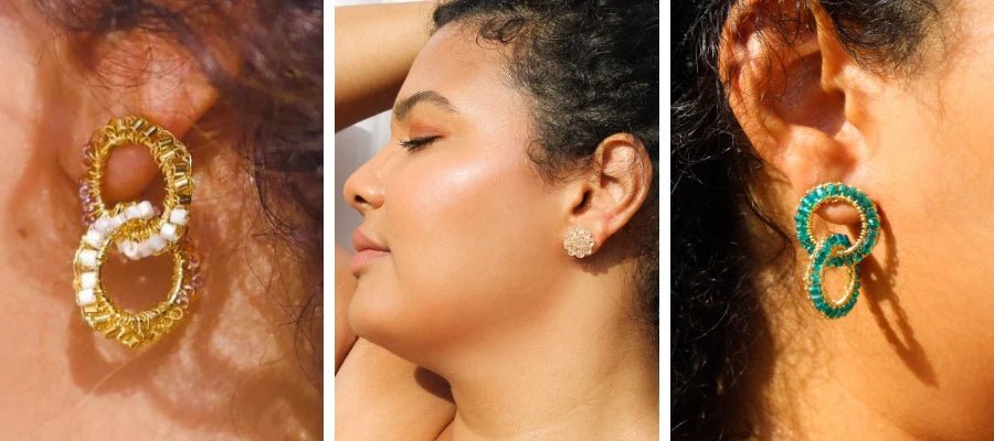 Handmade earrings for every day wear - Munai