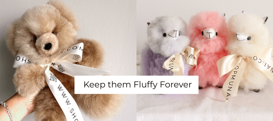 How to Keep Your Alpaca Fur Plushie Soft & Fluffy - Munai