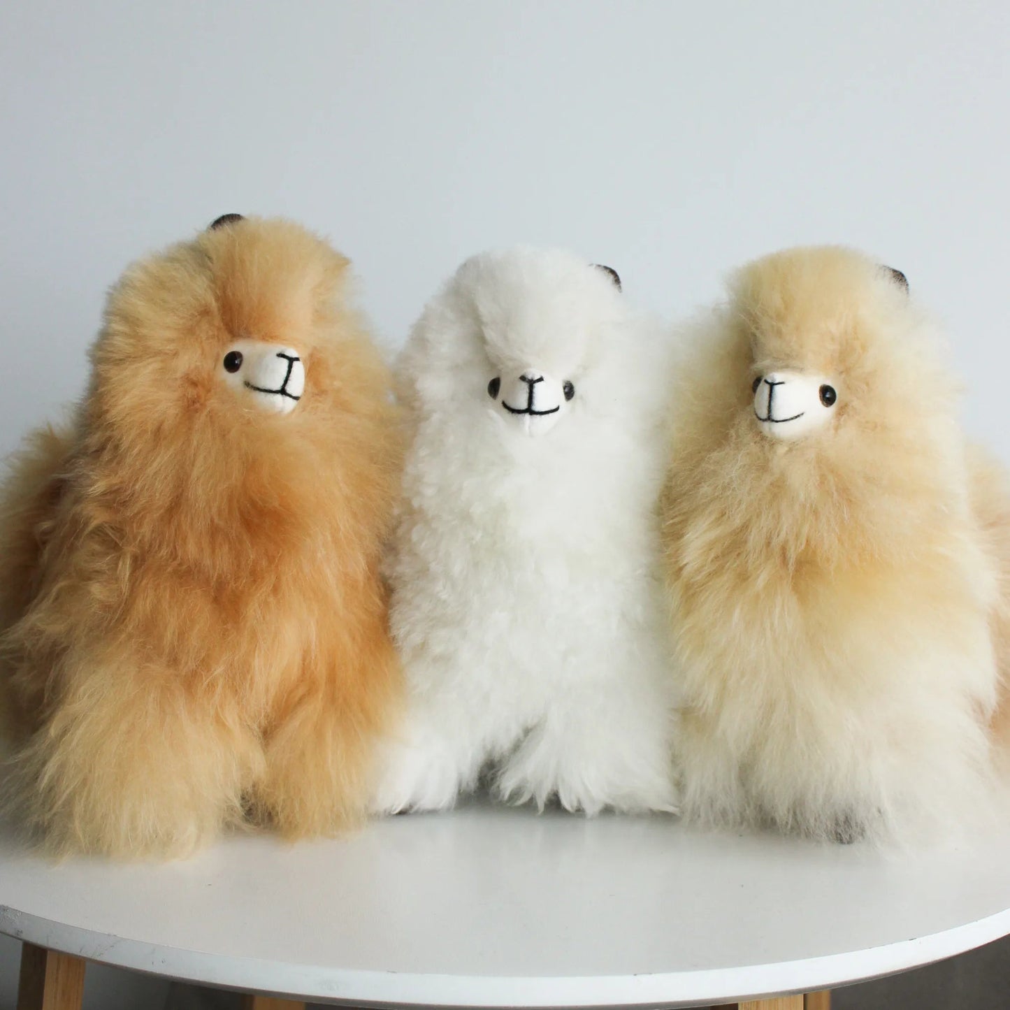 12”in Premium Baby Alpaca Wool Plushies - Munai