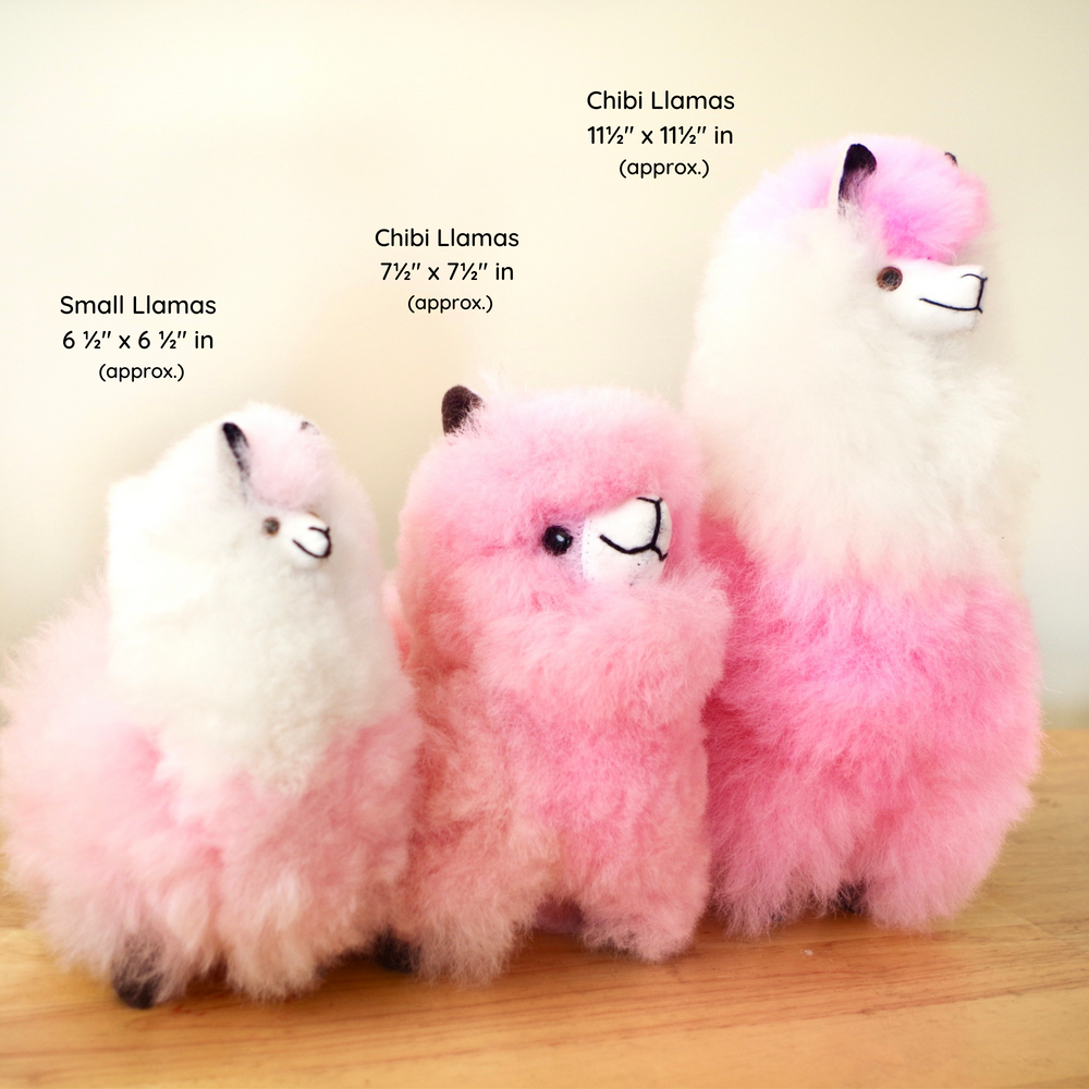 Small top llama plush