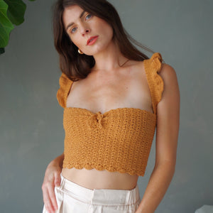 
            
                Load image into Gallery viewer, Phoebe Crochet Top
            
        