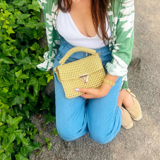 Amber Bag - Handmade Crochet Bag – Luxury Evening Handbag - Munai