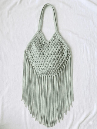 Arianna Macrame Bag - Crossbody fringe bag - Munai