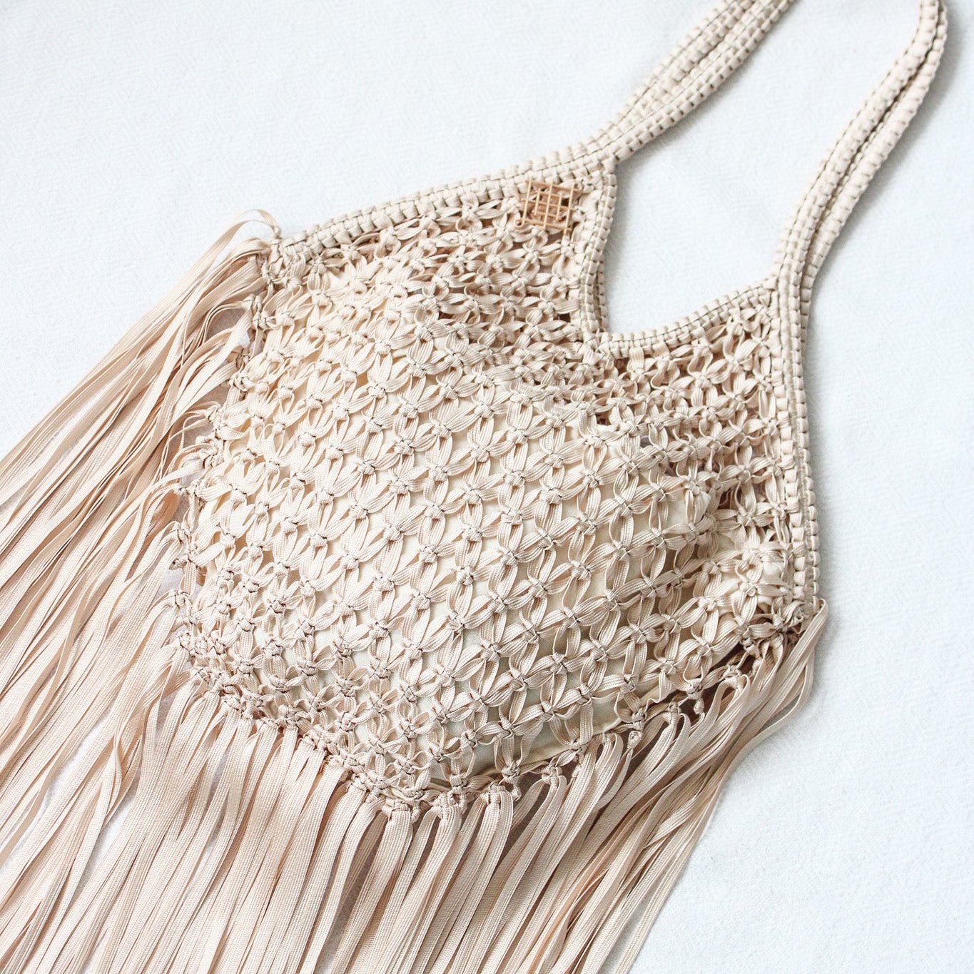 Arianna Macrame Bag - Crossbody fringe bag - Munai