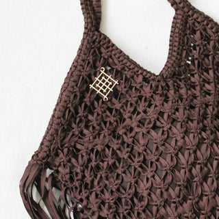 Arianna Macrame Bag - Crossbody fringe bag - Munai