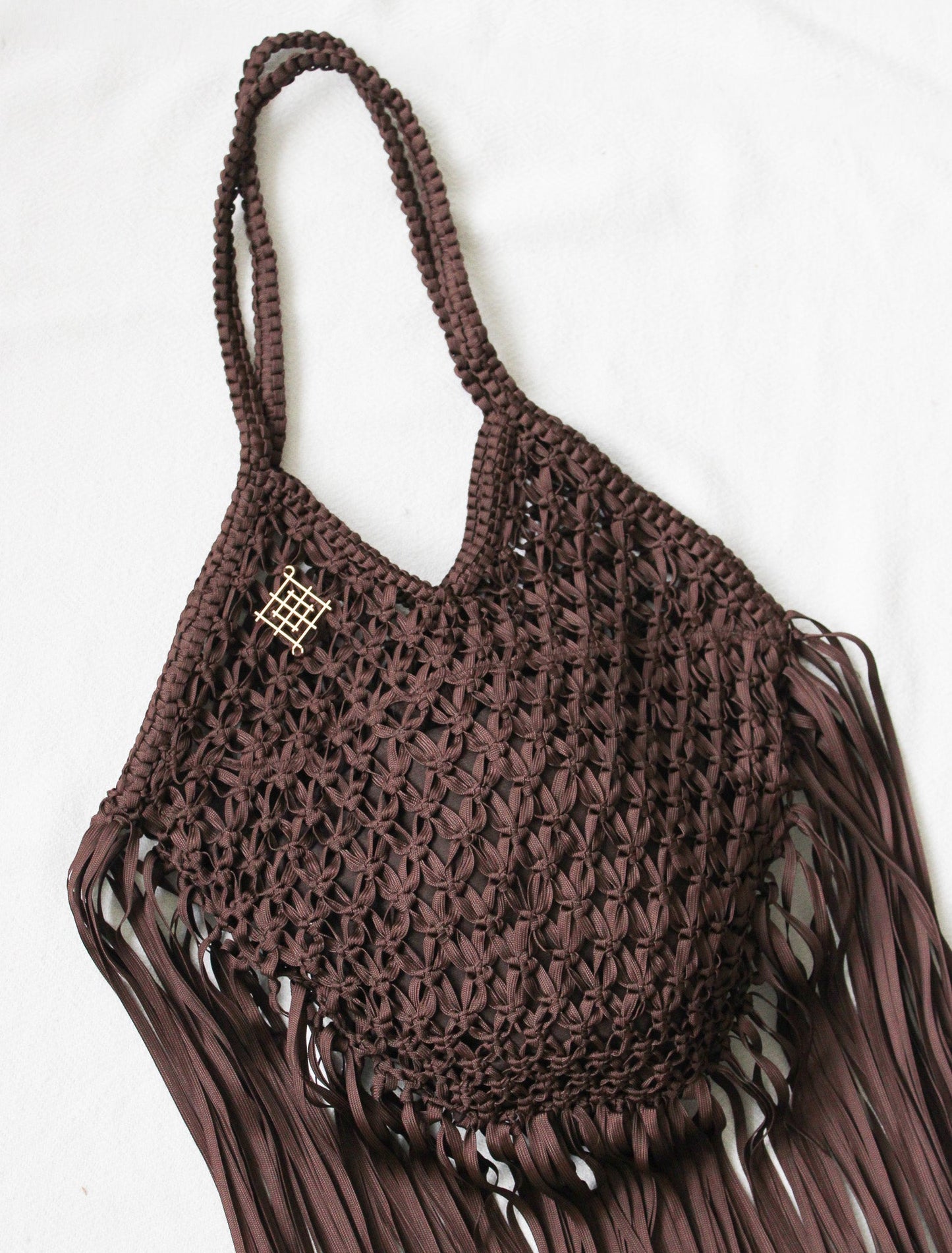 Arianna Macrame Bag - Crossbody fringe bag - Munai