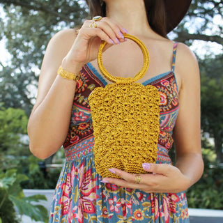 Brenda Crochet Bag - Crossbody Handmade Bag - Munai