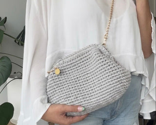 Crochet Crossbody Clutch - Munai