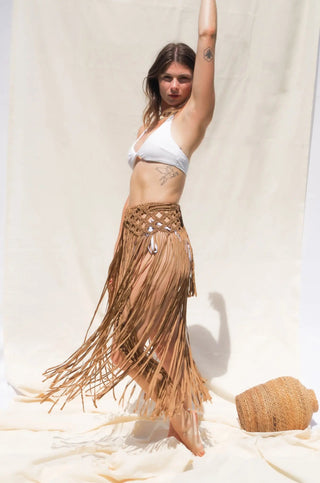 Marina Macrame Beach Skirt - Munai