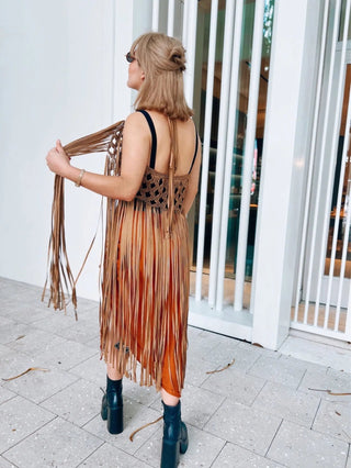 Marina Macrame Beach Skirt - Munai