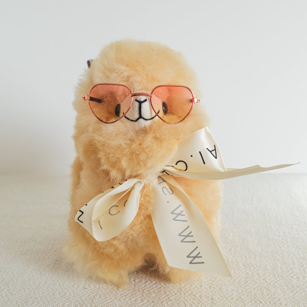 
                      
                        Small sunglasses for plushies or toys, Style your plushie with a unique sun glasses! Mix and match with the seasons and add a unique style to your plushie!
                      
                    