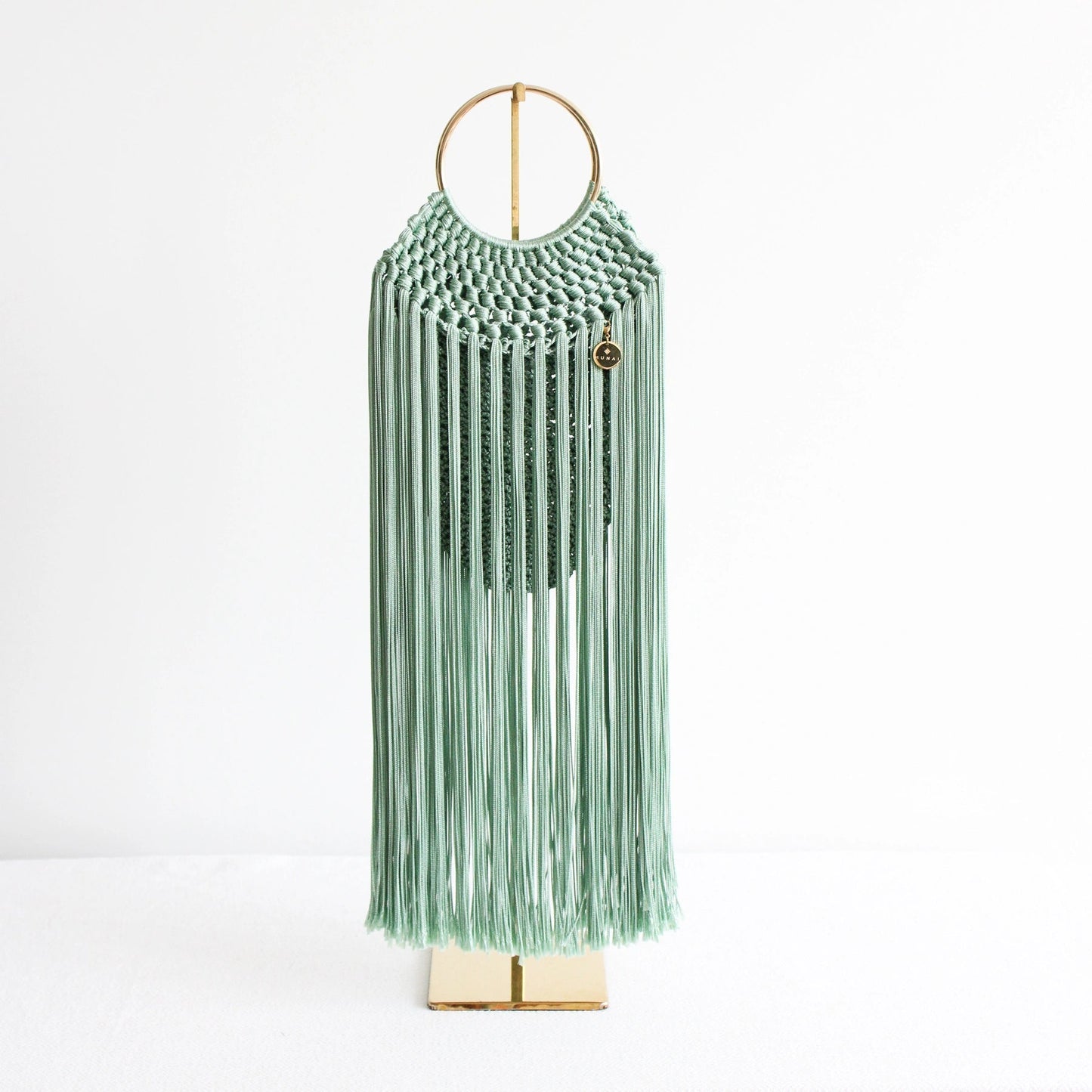 Tiffany Boho Fringe Bag - Resort Statement Purse - Munai