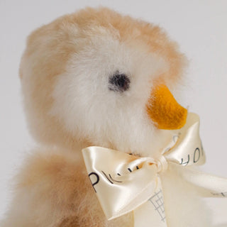 Ultra - Soft Baby Alpaca Fur Penguin Plush | Handmade Artisan Gift - Munai