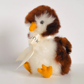 Ultra - Soft Baby Alpaca Fur Penguin Plush | Handmade Artisan Gift - Munai