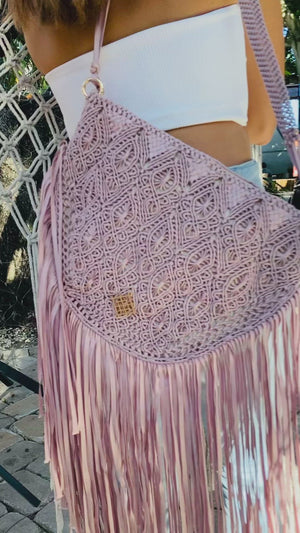 In the official online store Pink Fringe Bag, pink fringe purse