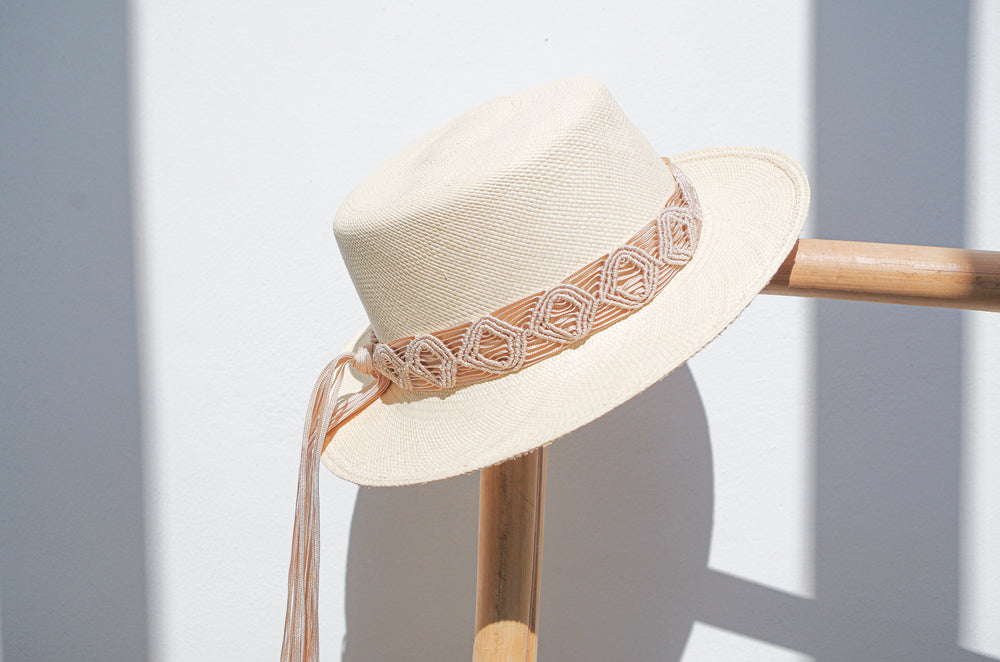 Flat Crown Panama Hat