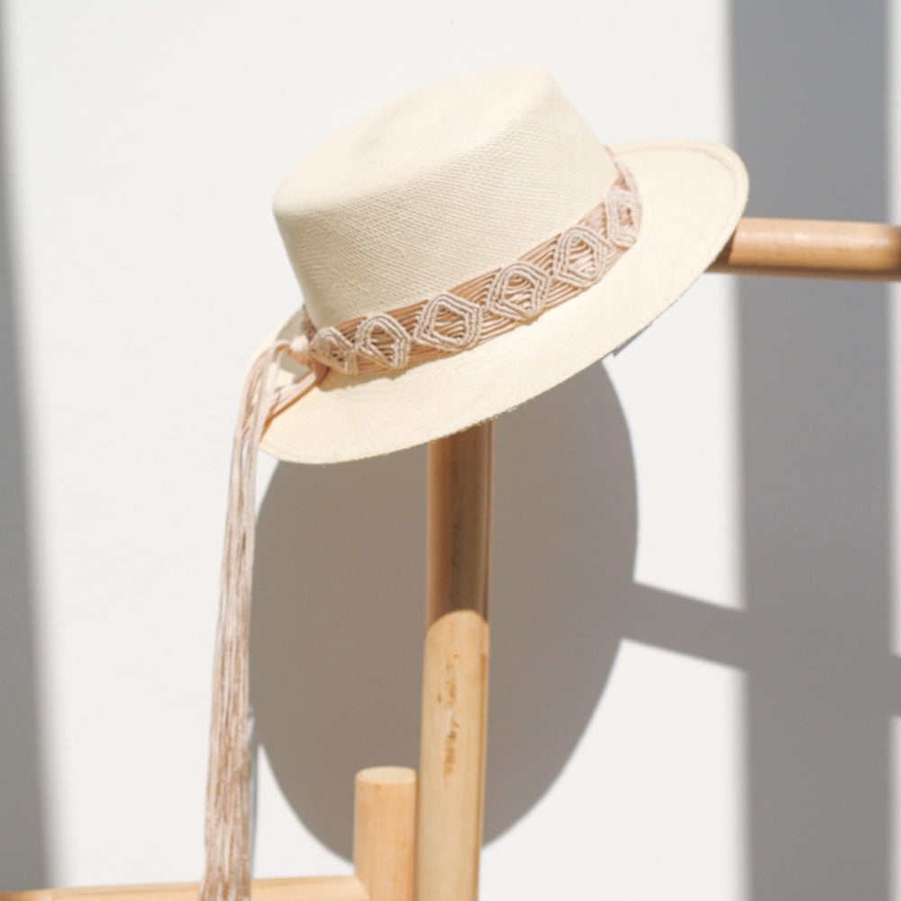 
                      
                        Flat Crown Panama Hat
                      
                    