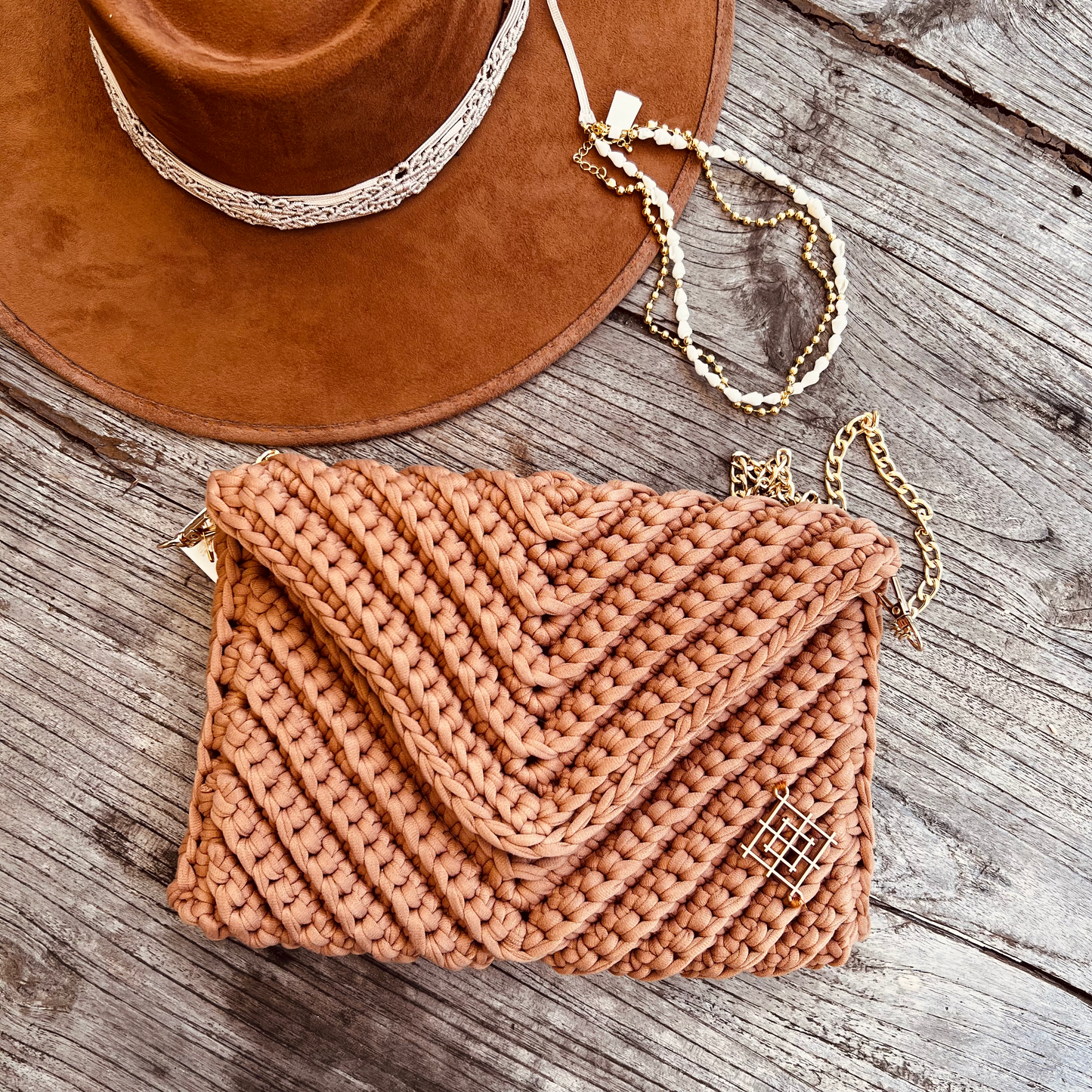 Small Crochet Envelope Crossbody handmade Bag. Envelope Crochet evening clutch 