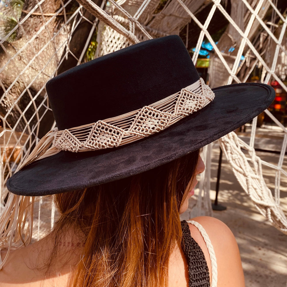 
            
                Load image into Gallery viewer, Suede Hat &amp;amp; Band
            
        